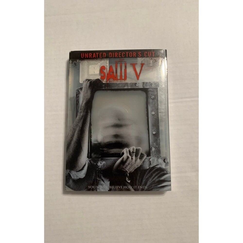 Saw V Unrated Director's Cut DVD.